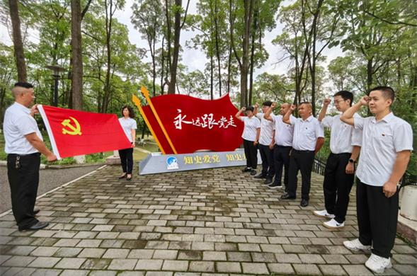 彩运网集团各子公司组织多彩活动庆“七一”